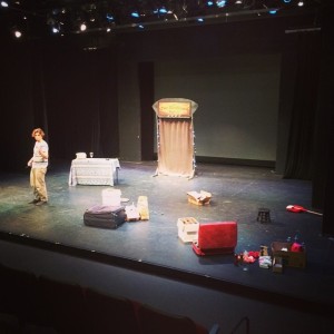 Thom Wall & Benjamin Domask - The Dinner and a Show Show - Tech Rehearsal - City Stage at  Union Station, Kansas City